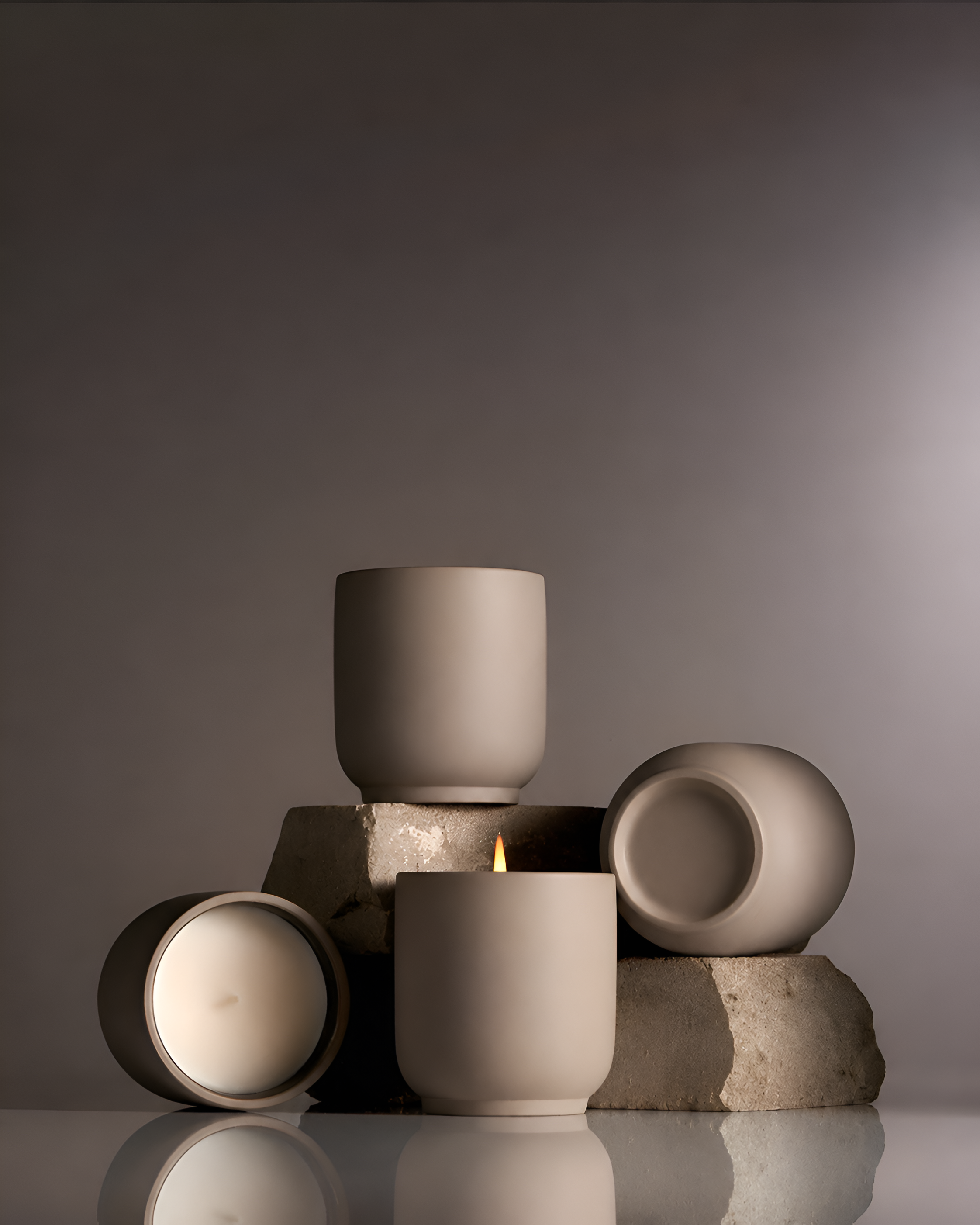 Moonstone Candles